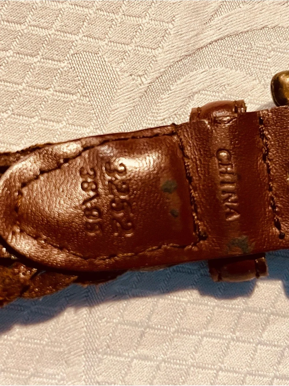 None brown genuine